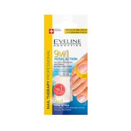Balsam de unghii concentrat Eveline Cosmetics pentru unghiile picioarelor Total action 9 in 1 12ml cu Comanda Online
