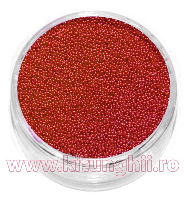 Caviar Unghii Ruby Red - 2 gr cu Comanda Online