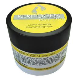 Crema Hidratanta pentru Tegumente Ingrosate Keritogen Uree 20% Herbagen, 50g cu Comanda Online