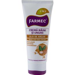 Crema Maini si Unghii cu Ulei de Argan - Farmec Hand and Nail Cream