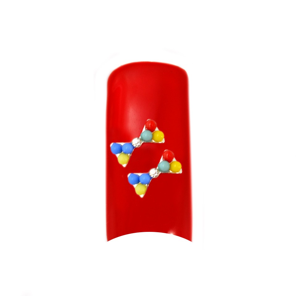 Decoratiuni Unghii 3D – Fundita culori multicolore set 2 bucati cu Comanda Online