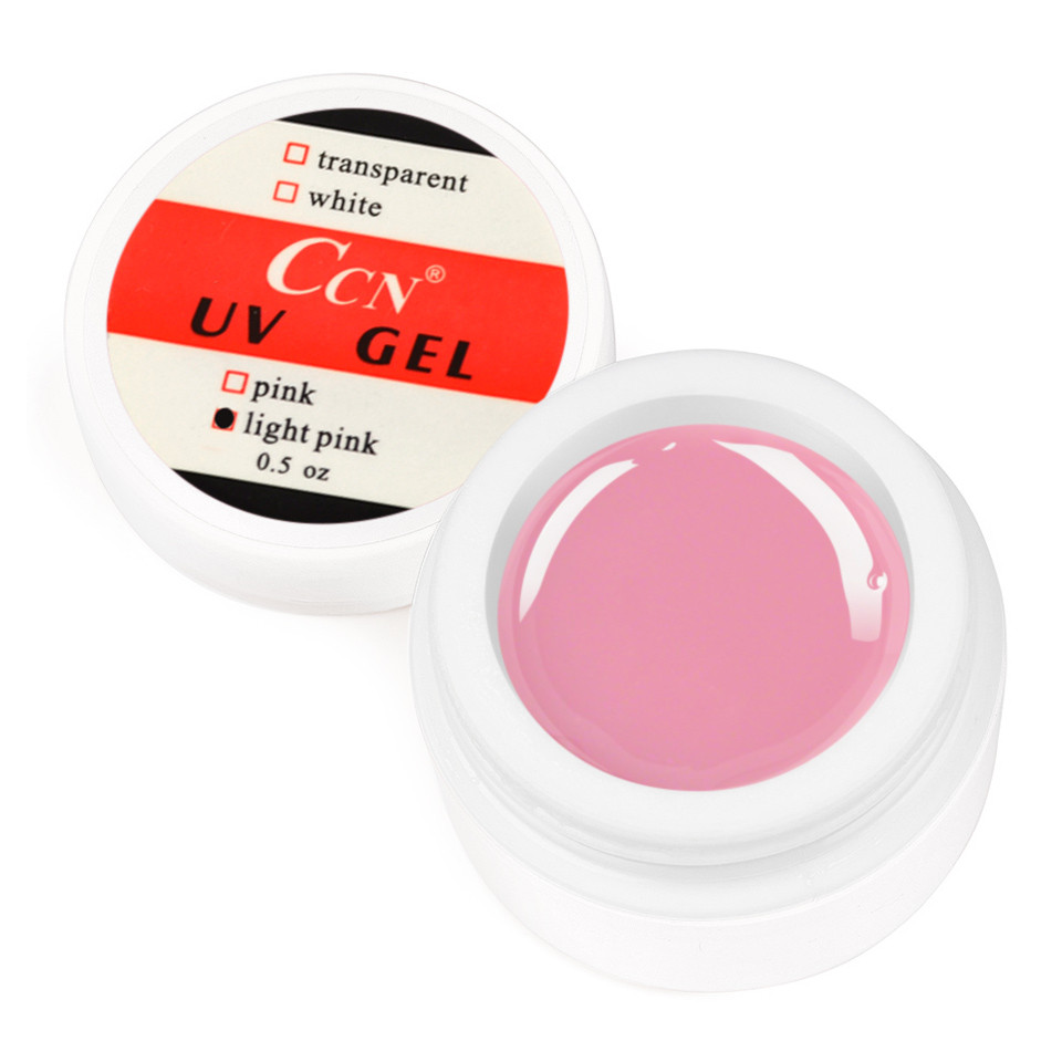 Gel UV CCN 15 gr Light Pink – Roz Laptos cu Comanda Online