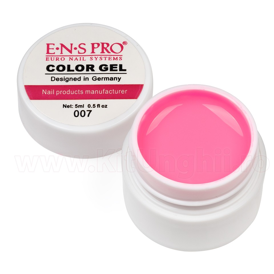 Gel UV Color ENS PRO #007 – Neon Pink cu Comanda Online