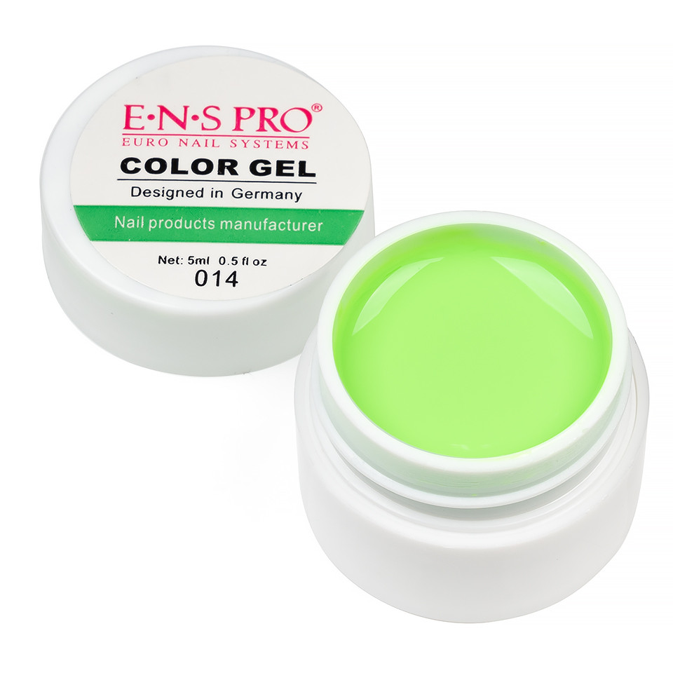 Gel UV Color ENS PRO #014 – Electric Lime cu Comanda Online