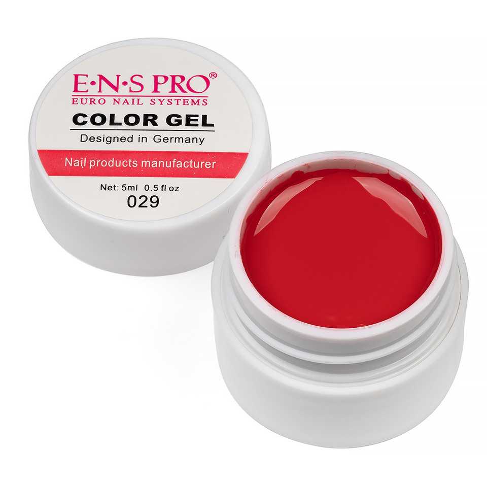 Gel UV Color ENS PRO #029 – True Red cu Comanda Online