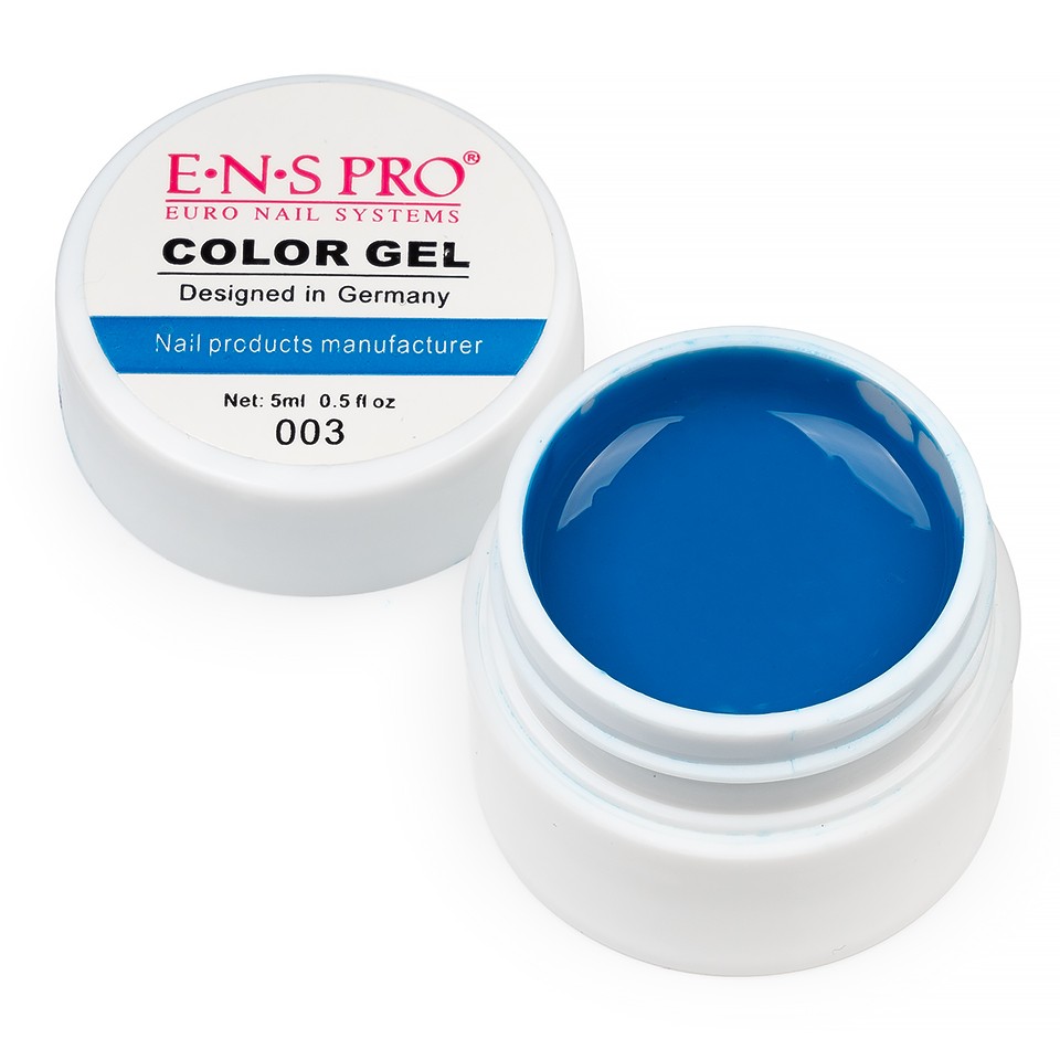 Gel UV Color ENS PRO Albastru #003 – Mistique Blue cu Comanda Online