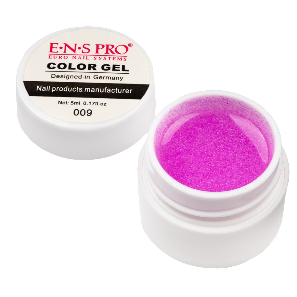 Gel UV Color cu Sclipici ENS PRO #009 – Pink Galaxy cu Comanda Online