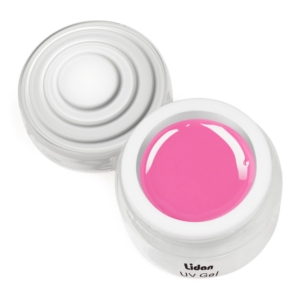 Gel UV Lidan 15 ml Light Pink – Roz Transparent cu Comanda Online