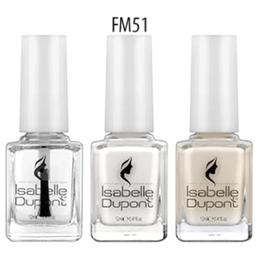 Kit pentru Manichiura Frantuzeasca Isabelle Dupont Paris, nuanta FM51, 3 x 12ml + 52 benzi adezive cu Comanda Online