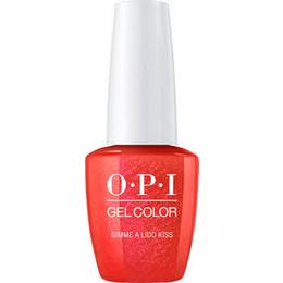 Lac de Unghii Semipermanent – OPI Gel Color Gimme A Lido Kiss,7,5 ml cu Comanda Online