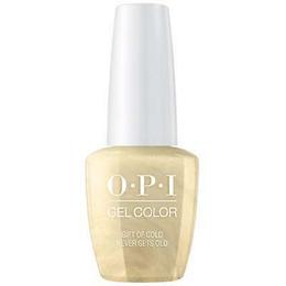 Lac de Unghii Semipermanent – OPI Gel Color XOXO Gift of Gold Never Gets Old, 7,5 ml cu Comanda Online