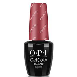 Lac de Unghii Semipermanent – OPI Gel Colour Red Hot Rio, 15 ml cu Comanda Online