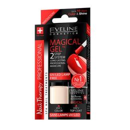 Lac de unghii Eveline Cosmetics Magical Gel - Set 2 buc - nuanta 08 cu Comanda Online