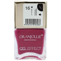 Lac de unghii Oranjollie Gel Effect 16, 15 ml cu Comanda Online