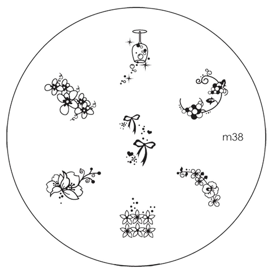 Matrita Metalica Stampila Unghii M38 – Nature cu Comanda Online