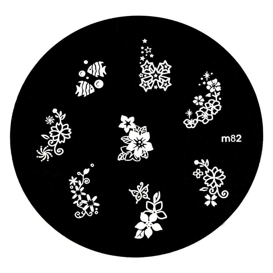 Matrita Metalica Stampila Unghii M82 – Nature cu Comanda Online