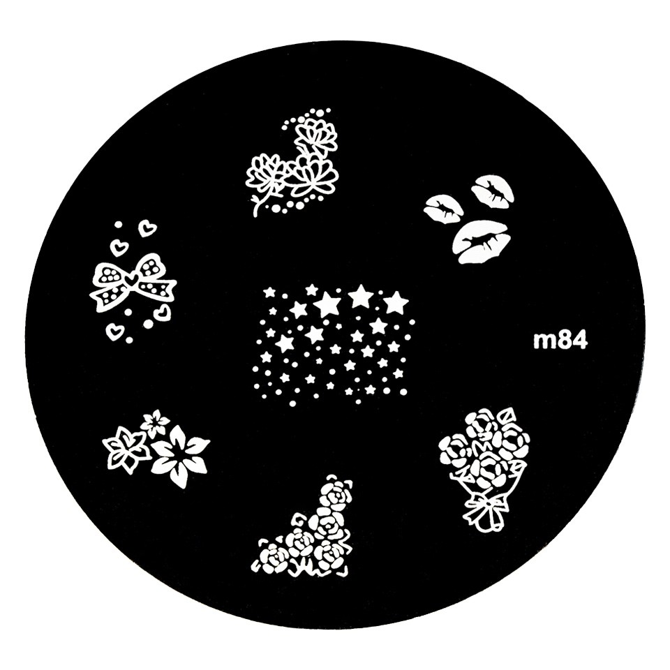 Matrita Metalica Stampila Unghii M84 - Nature cu Comanda Online