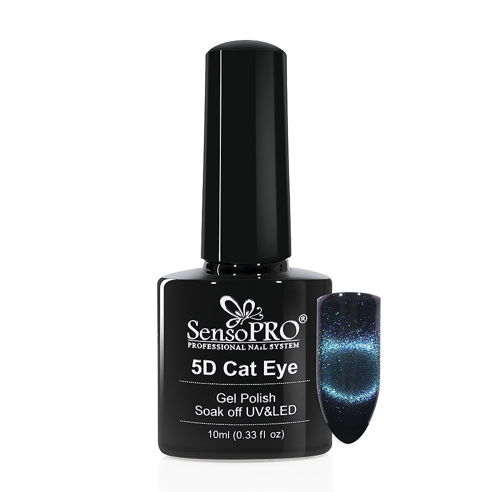 Oja Semipermanenta Cat Eye Gel 5D SensoPRO 10ml, #01 Cassiopeia la Pret Avantajos