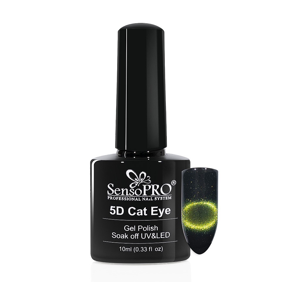 Oja Semipermanenta Cat Eye Gel 5D SensoPRO 10ml, #04 Star Dust la Pret Avantajos