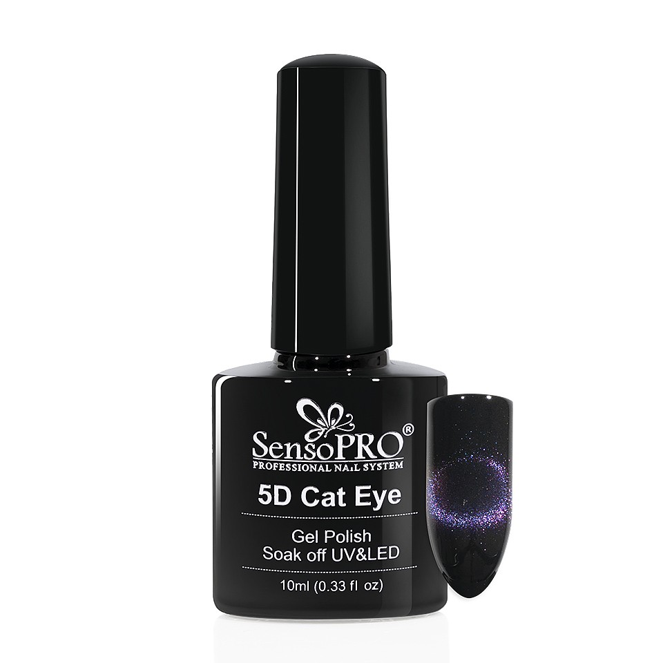 Oja Semipermanenta Cat Eye Gel 5D SensoPRO 10ml, #11 Hydrus la Pret Avantajos