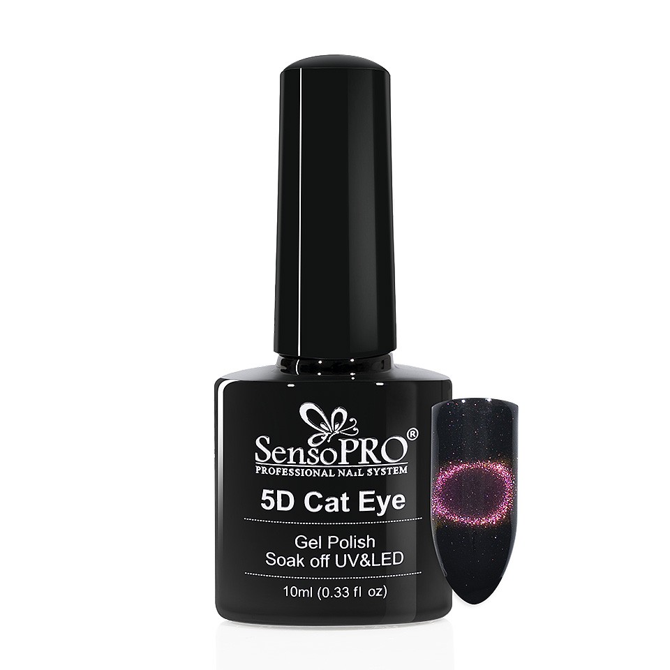 Oja Semipermanenta Cat Eye Gel 5D SensoPRO 10ml, #13 Luna la Pret Avantajos
