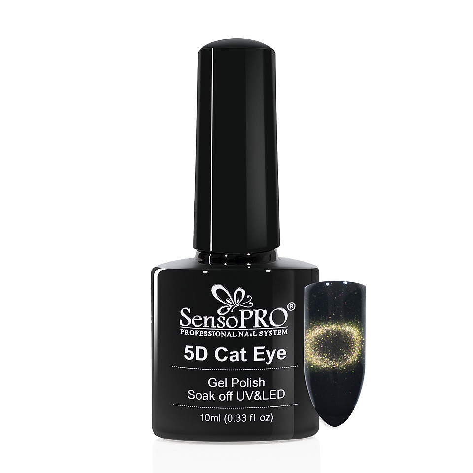 Oja Semipermanenta Cat Eye Gel 5D SensoPRO 10ml, #16 Calypso la Pret Avantajos