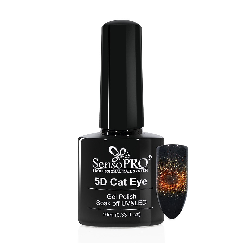Oja Semipermanenta Cat Eye Gel 5D SensoPRO 10ml, #17 Cosmos la Pret Avantajos