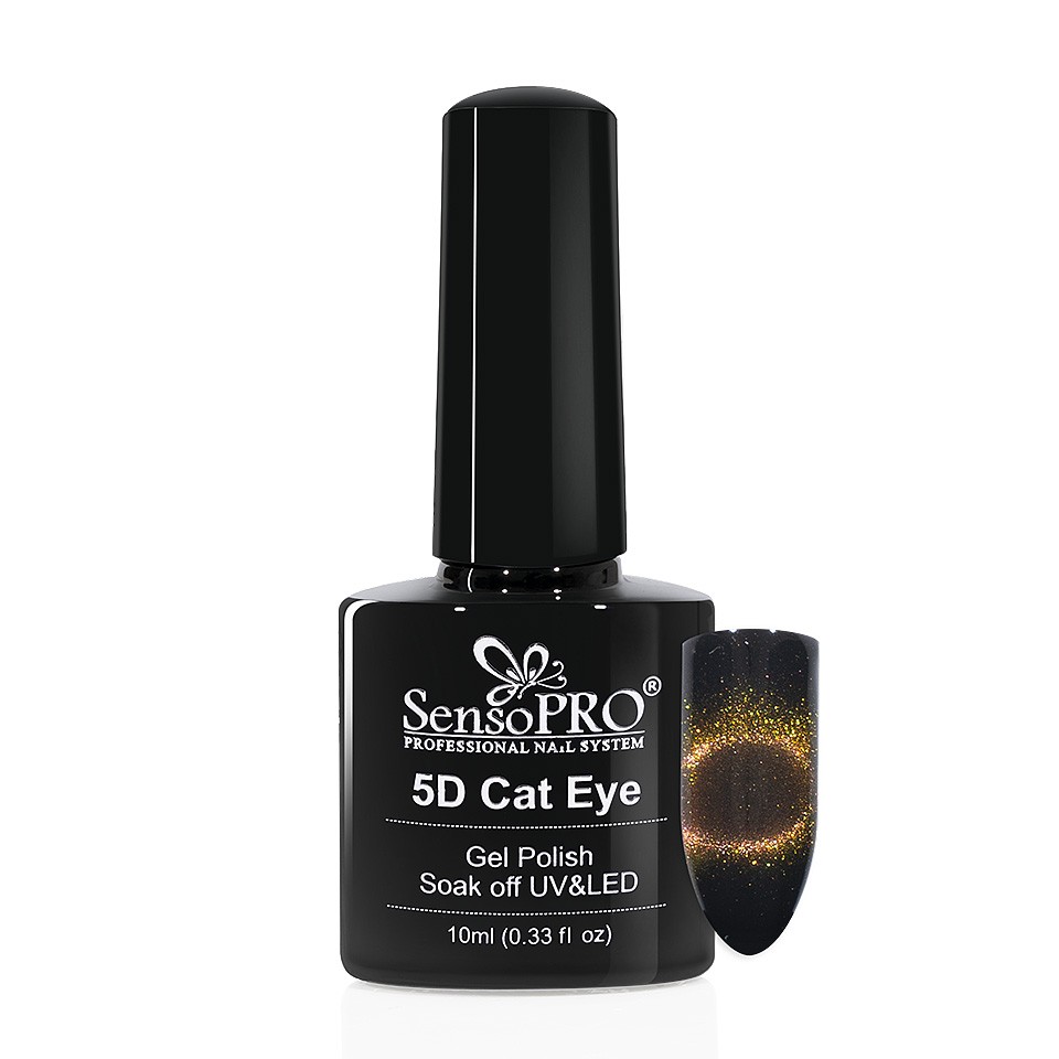 Oja Semipermanenta Cat Eye Gel 5D SensoPRO 10ml, #18 Andromeda la Pret Avantajos