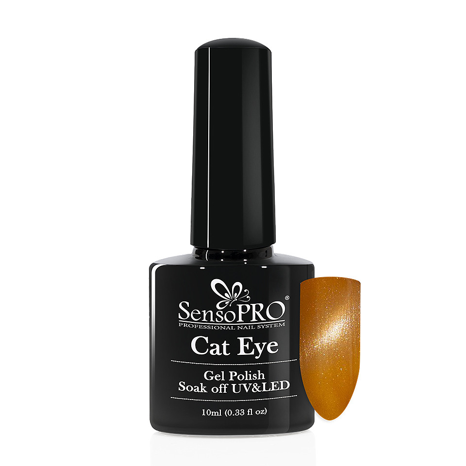 Oja Semipermanenta Cat Eye SensoPRO 10ml – #019 Reno Sand la Pret Avantajos