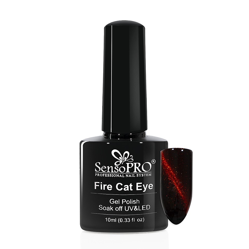 Oja Semipermanenta Fire Cat Eye SensoPRO 10 ml #10 la pret avantajos