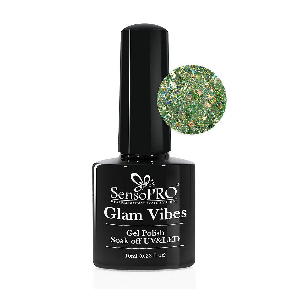 Oja Semipermanenta Glam Vibes SensoPRO 10 ml Seafane Princess #023 la Pret Avantajos