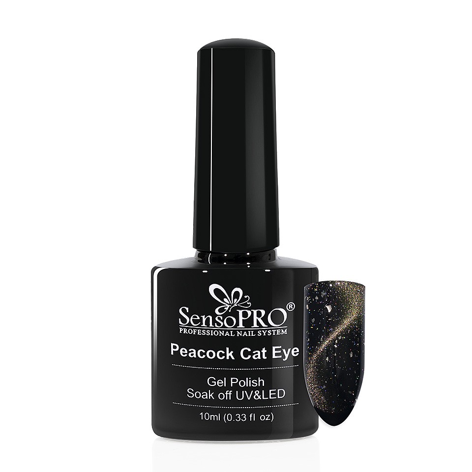 Oja Semipermanenta Peacock Cat Eye SensoPRO 10 ml, #05 la Pret Avantajos