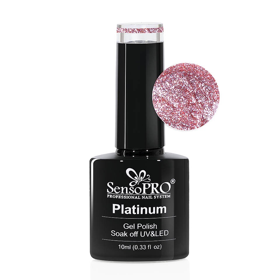 Oja Semipermanenta Platinum SensoPRO 10ml #15 Cotton Candy la Pret Avantajos