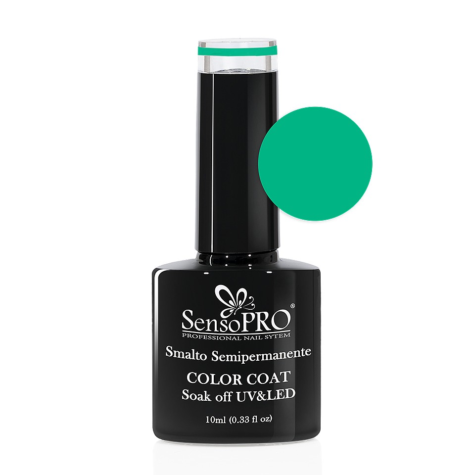 Oja Semipermanenta SensoPRO 10ml culoare Verde – 072 Energy Green la Pret Avantajos