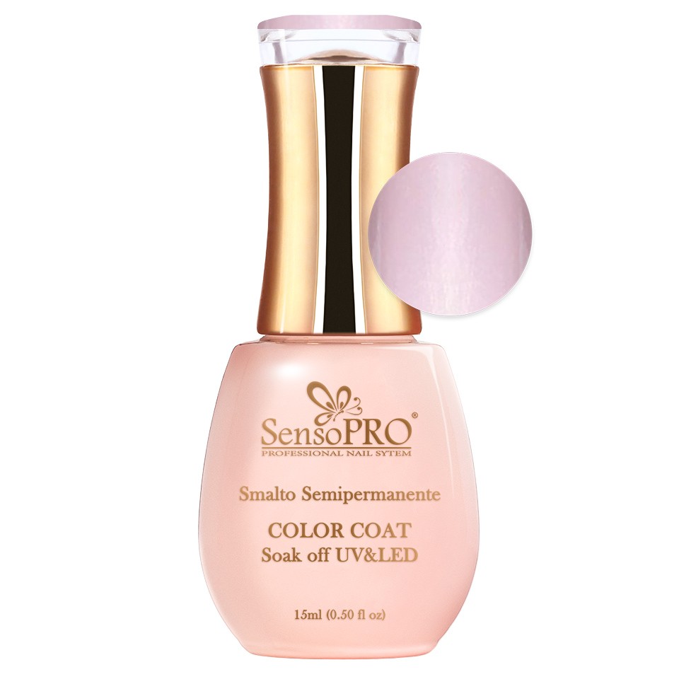 Oja Semipermanenta SensoPRO 15ml culoare Roz pal – 022 Pink Pearl la Pret Avantajos