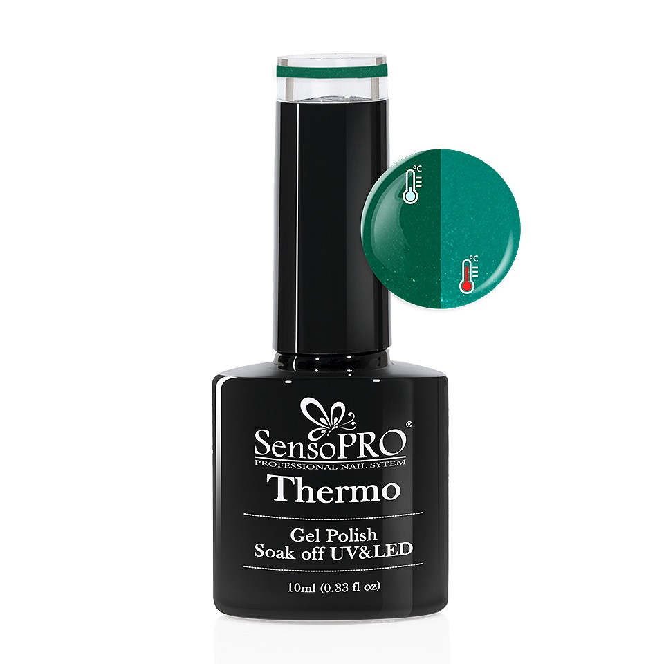 Oja Semipermanenta Termica SensoPRO 10ml - #021 Green Tree la pret avantajos