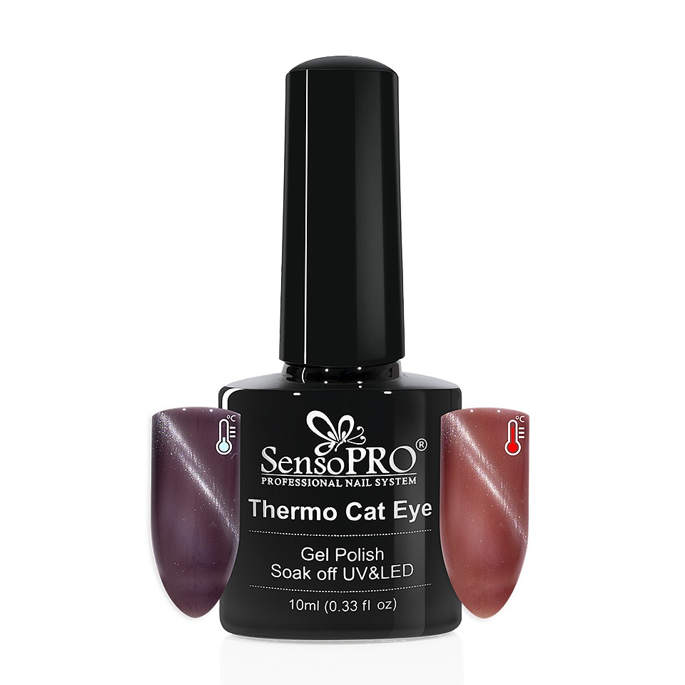 Oja Semipermanenta Thermo Cat Eye SensoPRO 10 ml, #04 la Pret Avantajos