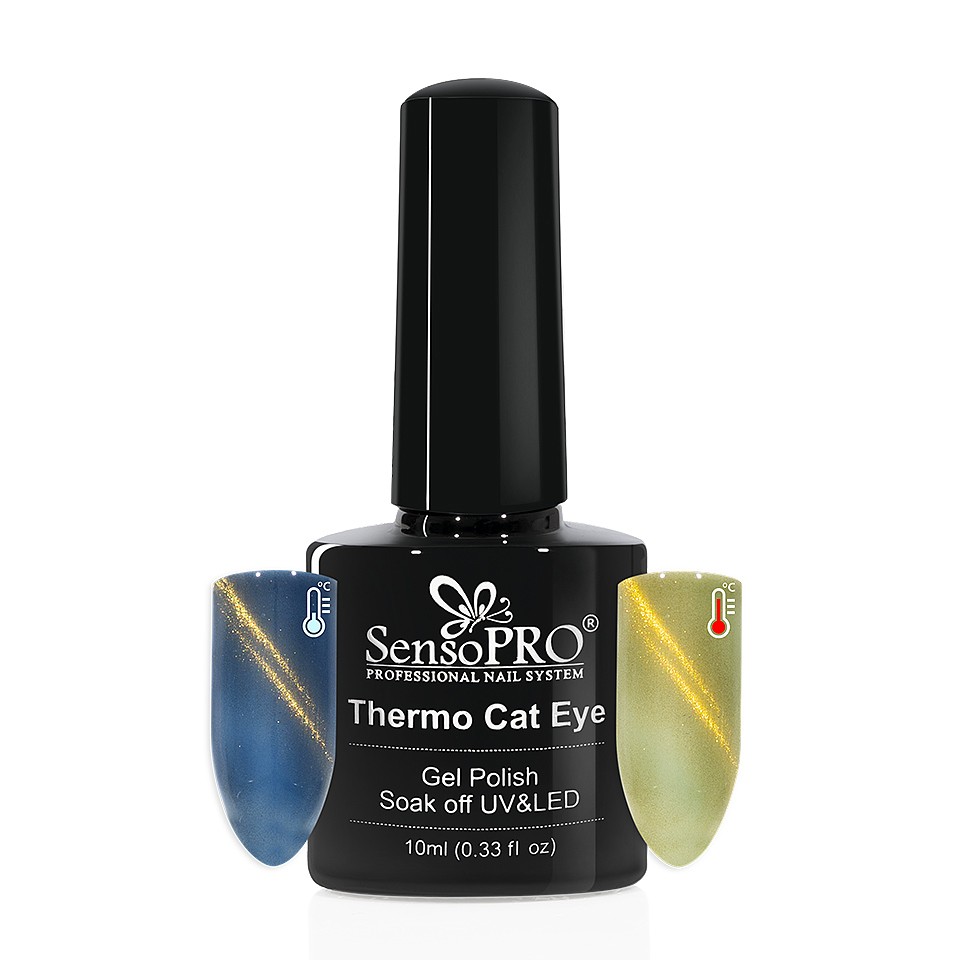Oja Semipermanenta Thermo Cat Eye SensoPRO 10 ml, #27  la Pret Avantajos