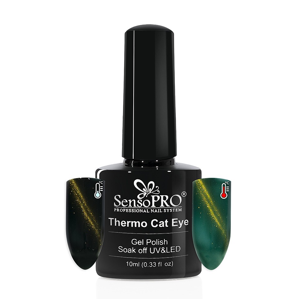 Oja Semipermanenta Thermo Cat Eye SensoPRO 10 ml, #28 la Pret Avantajos
