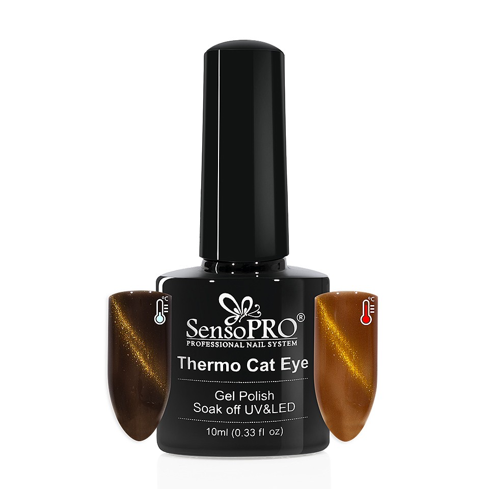 Oja Semipermanenta Thermo Cat Eye SensoPRO 10 ml, #34 la Pret Avantajos