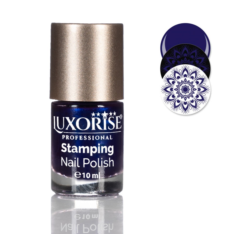 Oja Stampila Unghii – Laser LUXORISE, Indigo #07 cu Comanda Online