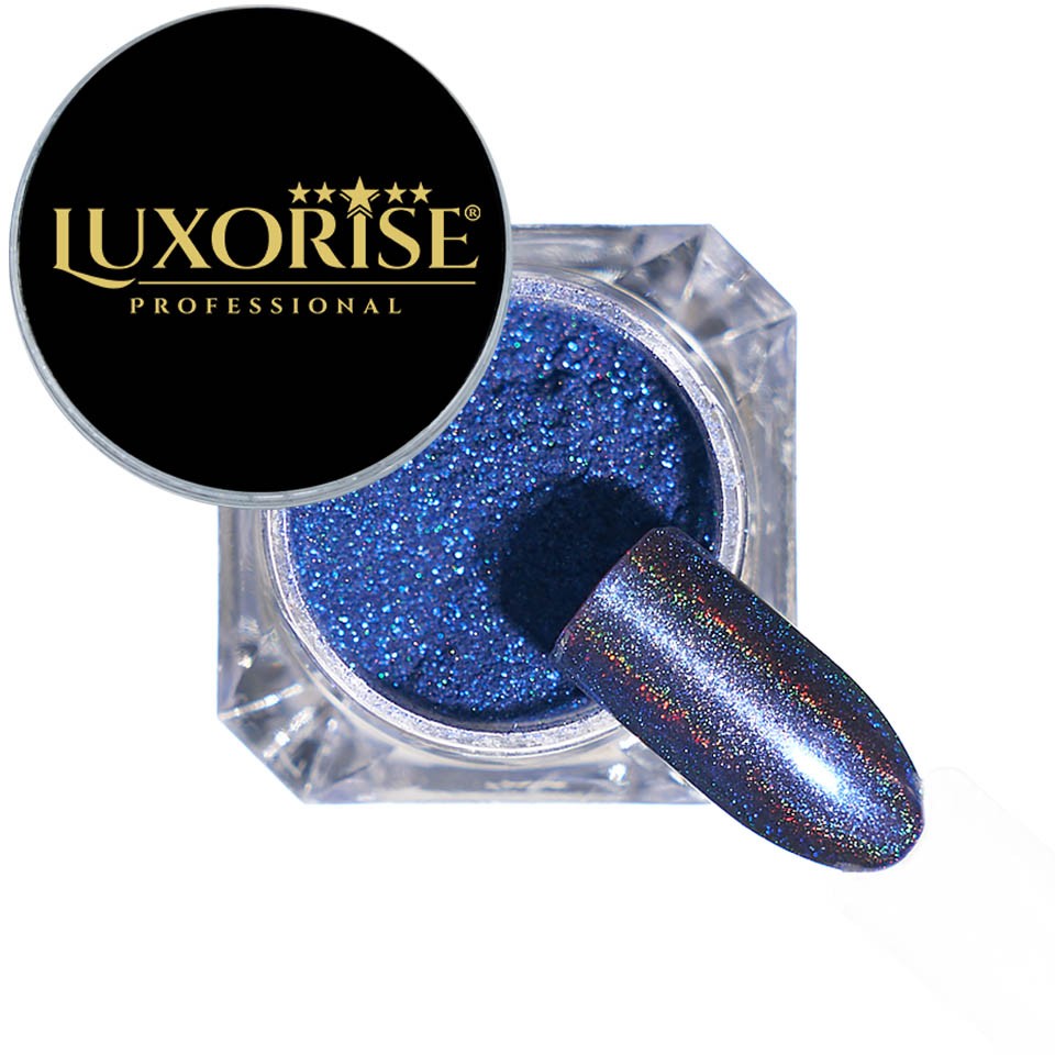 Pigment unghii Holografic #115 cu aplicator – LUXORISE cu Comanda Online