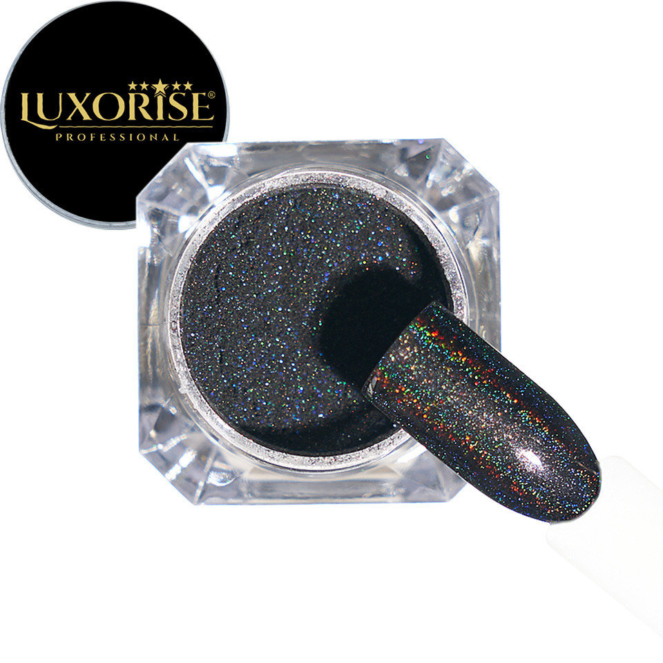 Pigment unghii Holografic #117 cu aplicator – LUXORISE cu Comanda Online