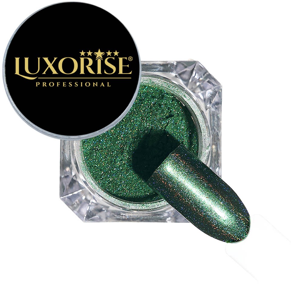 Pigment unghii Holografic #145 cu aplicator – LUXORISE cu Comanda Online