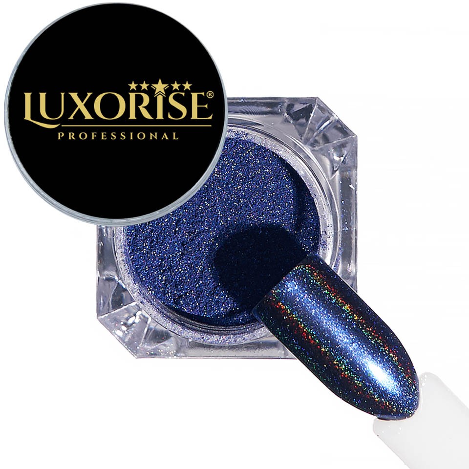 Pigment unghii Holografic #63 cu aplicator - LUXORISE cu Comanda Online