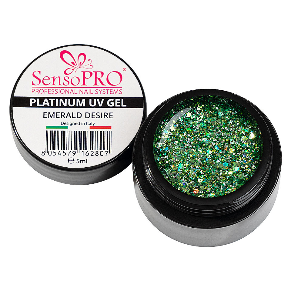 Platinum Gel Emerald Desire – SensoPRO Italia, 5 ml cu Comanda Online