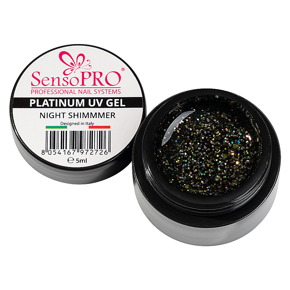 Platinum Gel Night Shimmer – SensoPRO Italia, 5 ml cu Comanda Online