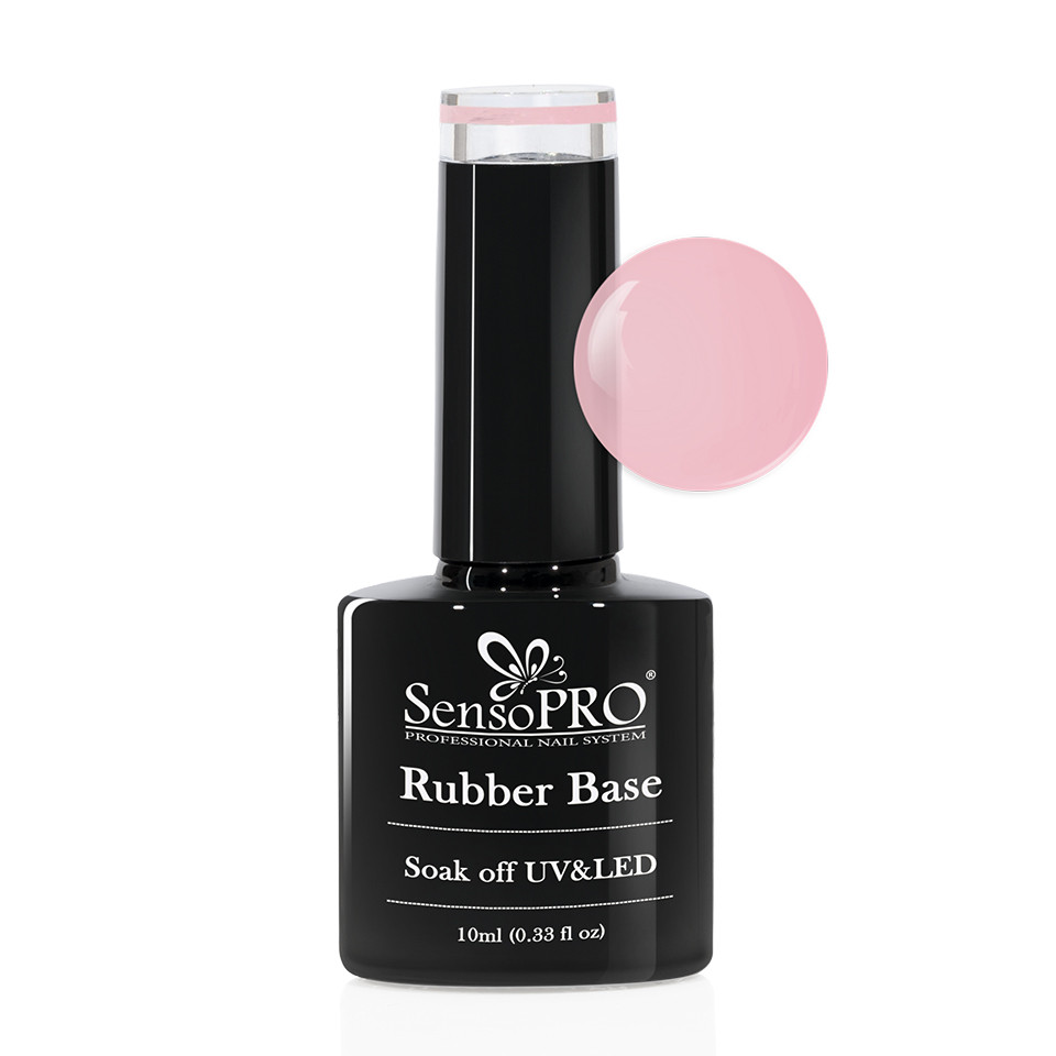 Rubber Base Gel SensoPRO Italia 10ml, #29 Dusty Pink cu Comanda Online