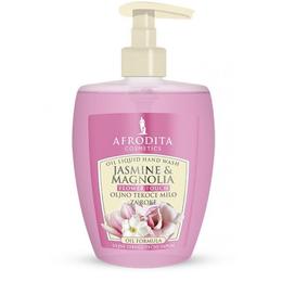 Sapun Lichid Uleios Jasmine & Magnolia Cosmetica Afrodita, 300 ml cu Comanda Online