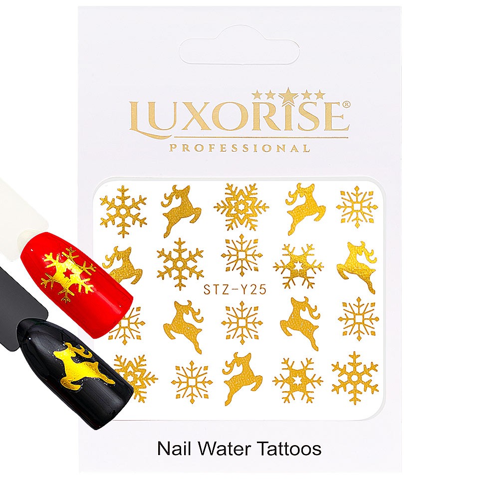 Tatuaj unghii LUXORISE, Winter STZ-Y25 cu Comanda Online